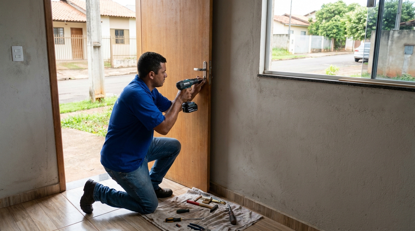 Instalação de Fechadura de Porta nos Guararapes, Jaboatão dos Guararapes‑PE
